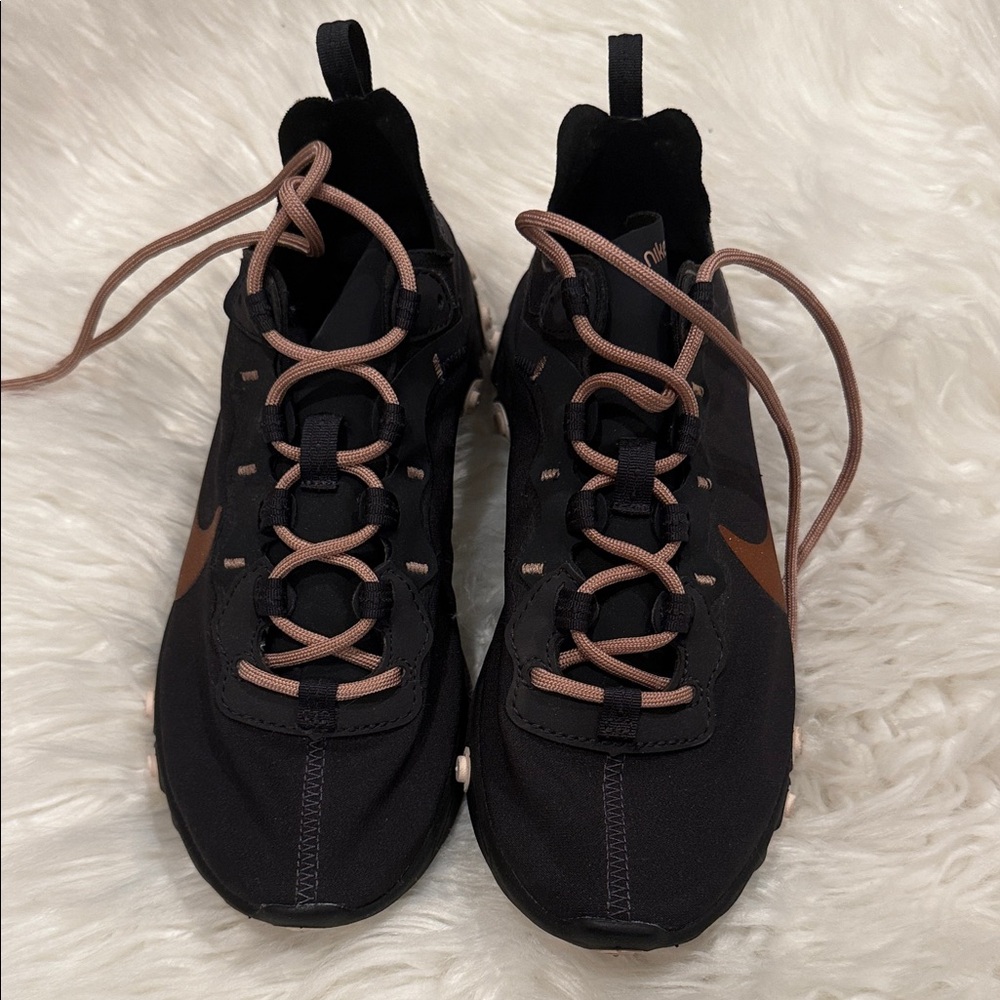 Nike Black and Brown Athletic Shoes